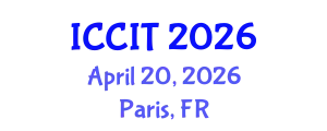 International Conference on Computer and Information Technology (ICCIT) April 20, 2026 - Paris, France