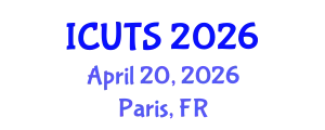 International Conference on Urban Transformations and Sustainability (ICUTS) April 20, 2026 - Paris, France
