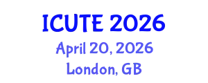 International Conference on Urban Transport and Environment (ICUTE) April 20, 2026 - London, United Kingdom