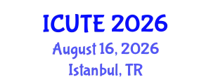 International Conference on Urban Transport and Environment (ICUTE) August 16, 2026 - Istanbul, Turkey