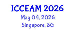 International Conference on Civil Engineering and Applied Mechanics (ICCEAM) May 04, 2026 - Singapore, Singapore