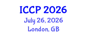 International Conference on Computational Physics (ICCP) July 26, 2026 - London, United Kingdom