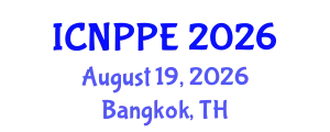 International Conference on Nuclear Power Plants Engineering (ICNPPE) August 19, 2026 - Bangkok, Thailand