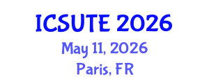 International Conference on Sustainable Urban Transport and Environment (ICSUTE) May 11, 2026 - Paris, France