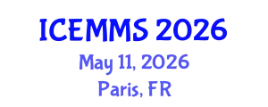 International Conference on Economics, Marketing and Management Sciences (ICEMMS) May 11, 2026 - Paris, France