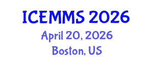 International Conference on Economics, Marketing and Management Sciences (ICEMMS) April 20, 2026 - Boston, United States