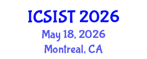 International Conference on Sustainable Information Systems and Technologies (ICSIST) May 18, 2026 - Montreal, Canada