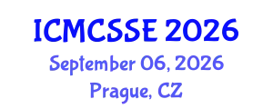 International Conference on Mathematical, Computational and Statistical Sciences and Engineering (ICMCSSE) September 06, 2026 - Prague, Czechia