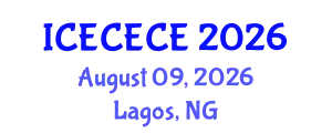 International Conference on Electrical, Computer, Electronics and Communication Engineering (ICECECE) August 09, 2026 - Lagos, Nigeria