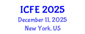 International Conference on Financial Engineering (ICFE) December 11, 2025 - New York, United States