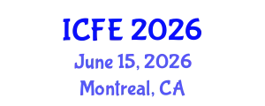 International Conference on Financial Engineering (ICFE) June 15, 2026 - Montreal, Canada