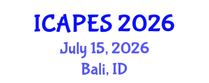 International Conference on Aerospace, Propulsion and Energy Sciences (ICAPES) July 15, 2026 - Bali, Indonesia