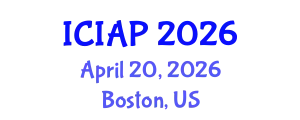 International Conference on Image Analysis and Processing (ICIAP) April 20, 2026 - Boston, United States
