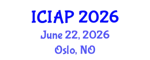 International Conference on Image Analysis and Processing (ICIAP) June 22, 2026 - Oslo, Norway