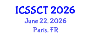International Conference on Space Science and Communication Technology (ICSSCT) June 22, 2026 - Paris, France