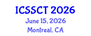 International Conference on Space Science and Communication Technology (ICSSCT) June 15, 2026 - Montreal, Canada