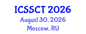 International Conference on Space Science and Communication Technology (ICSSCT) August 30, 2026 - Moscow, Russia