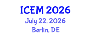 International Conference on Environmental Management (ICEM) July 22, 2026 - Berlin, Germany