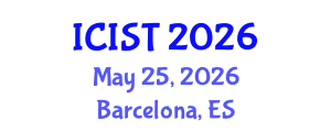 International Conference on Intelligent Systems and Technologies (ICIST) May 25, 2026 - Barcelona, Spain