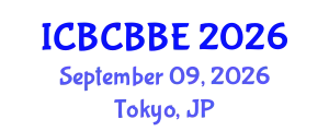 International Conference on Bioinformatics, Computational Biology and Biomedical Engineering (ICBCBBE) September 09, 2026 - Tokyo, Japan