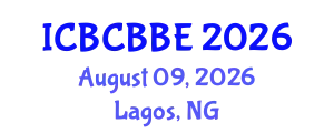 International Conference on Bioinformatics, Computational Biology and Biomedical Engineering (ICBCBBE) August 09, 2026 - Lagos, Nigeria