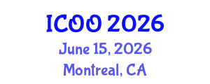 International Conference on Ophthalmology and Optometry (ICOO) June 15, 2026 - Montreal, Canada