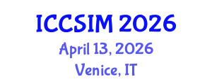 International Conference on Computer Science and Information Management (ICCSIM) April 13, 2026 - Venice, Italy