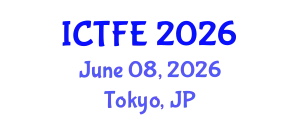 International Conference on Thermal and Fluids Engineering (ICTFE) June 08, 2026 - Tokyo, Japan