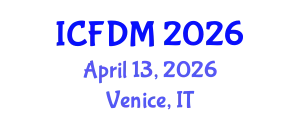 International Conference on Fluids Dynamics and Mechanics (ICFDM) April 13, 2026 - Venice, Italy