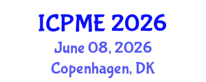 International Conference on Production and Manufacturing Engineering (ICPME) June 08, 2026 - Copenhagen, Denmark