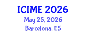 International Conference on Industrial and Management Engineering (ICIME) May 25, 2026 - Barcelona, Spain