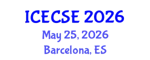 International Conference on Education and Communication Sciences (ICECSE) May 25, 2026 - Barcelona, Spain