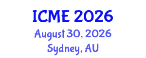 International Conference on Molecular Ecology (ICME) August 30, 2026 - Sydney, Australia