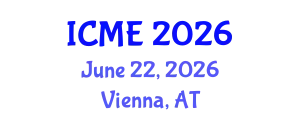International Conference on Molecular Ecology (ICME) June 22, 2026 - Vienna, Austria