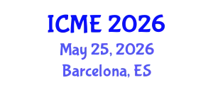 International Conference on Molecular Ecology (ICME) May 25, 2026 - Barcelona, Spain