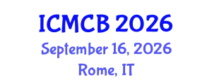 International Conference on Molecular Chemistry and Biochemistry (ICMCB) September 16, 2026 - Rome, Italy