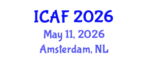 International Conference on Accounting and Finance (ICAF) May 11, 2026 - Amsterdam, Netherlands