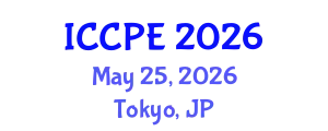 International Conference on Chemical and Pharmaceutical Engineering (ICCPE) May 25, 2026 - Tokyo, Japan