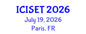 International Conference on Information Science, Engineering and Technology (ICISET) July 19, 2026 - Paris, France