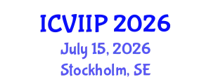 International Conference on Visualization, Imaging and Image Processing (ICVIIP) July 15, 2026 - Stockholm, Sweden