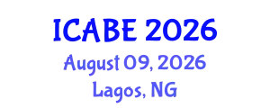 International Conference on Applied Biology and Ecology (ICABE) August 09, 2026 - Lagos, Nigeria