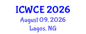 International Conference on Wireless Communications Engineering (ICWCE) August 09, 2026 - Lagos, Nigeria