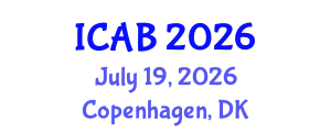 International Conference on Agriculture and Biotechnology (ICAB) July 19, 2026 - Copenhagen, Denmark