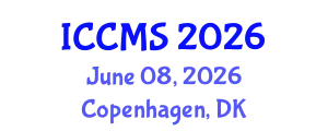 International Conference on Chemistry and Materials Science (ICCMS) June 08, 2026 - Copenhagen, Denmark