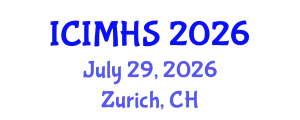 International Conference on International Migration and Human Security (ICIMHS) July 29, 2026 - Zurich, Switzerland