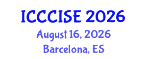 International Conference on Computer, Communication and Information Sciences, and Engineering (ICCCISE) August 16, 2026 - Barcelona, Spain