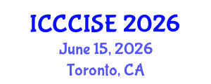 International Conference on Computer, Communication and Information Sciences, and Engineering (ICCCISE) June 15, 2026 - Toronto, Canada