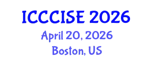 International Conference on Computer, Communication and Information Sciences, and Engineering (ICCCISE) April 20, 2026 - Boston, United States