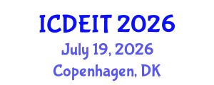 International Conference on Distance Education and Instructional Technology (ICDEIT) July 19, 2026 - Copenhagen, Denmark