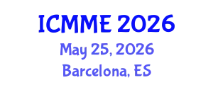 International Conference on Metallurgical and Materials Engineering (ICMME) May 25, 2026 - Barcelona, Spain